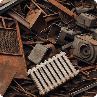 Вывоз металлолома.